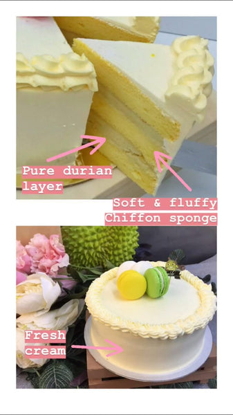 7 Inch Durian Cake (D24 or MSW)