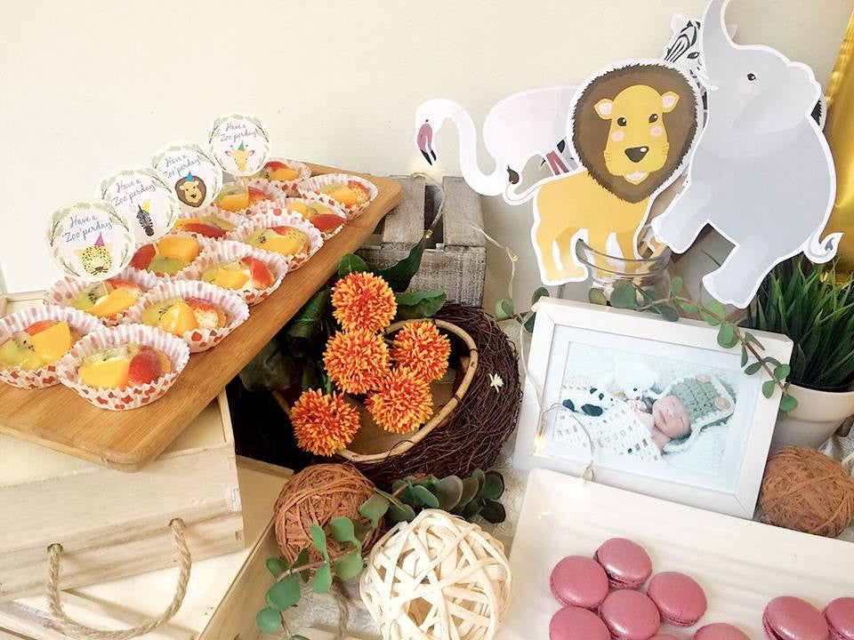 Customised Pastry Package - Safari Themed 1st Birthday Party