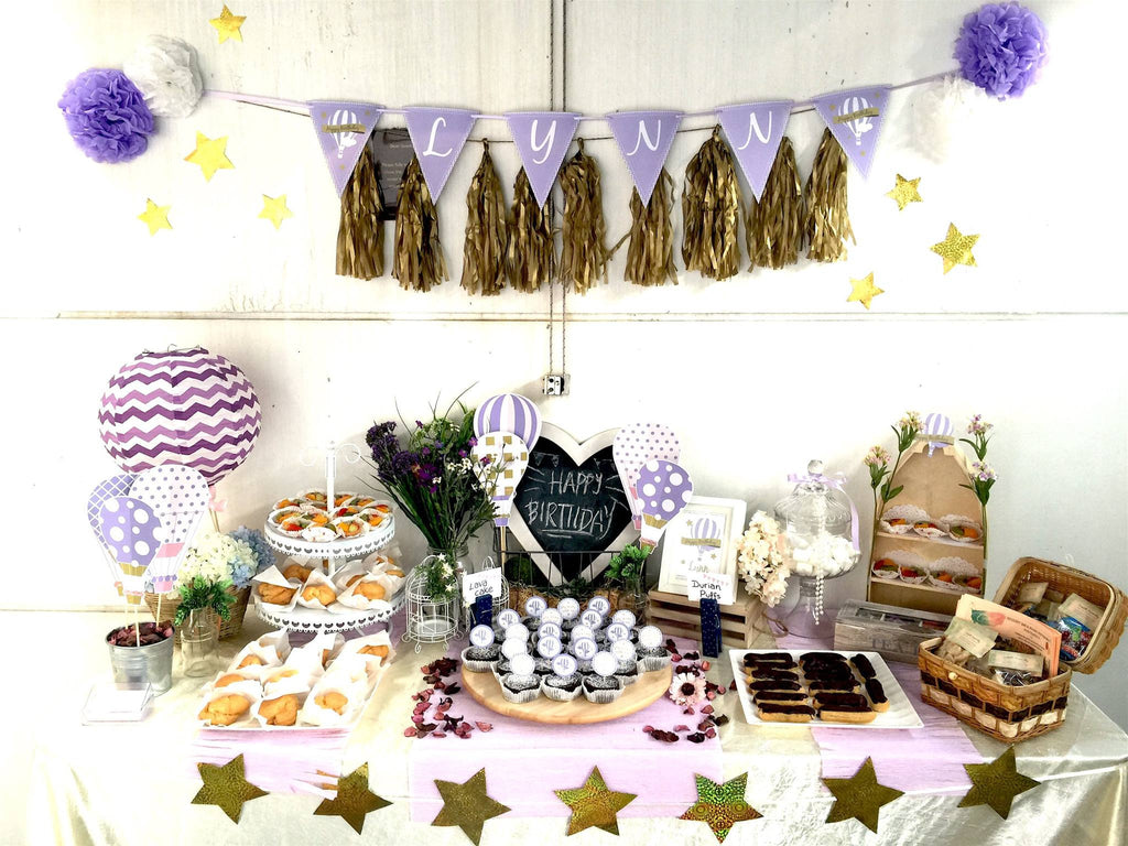 Customise Pastry Package - Lavender Themed Birthday Party