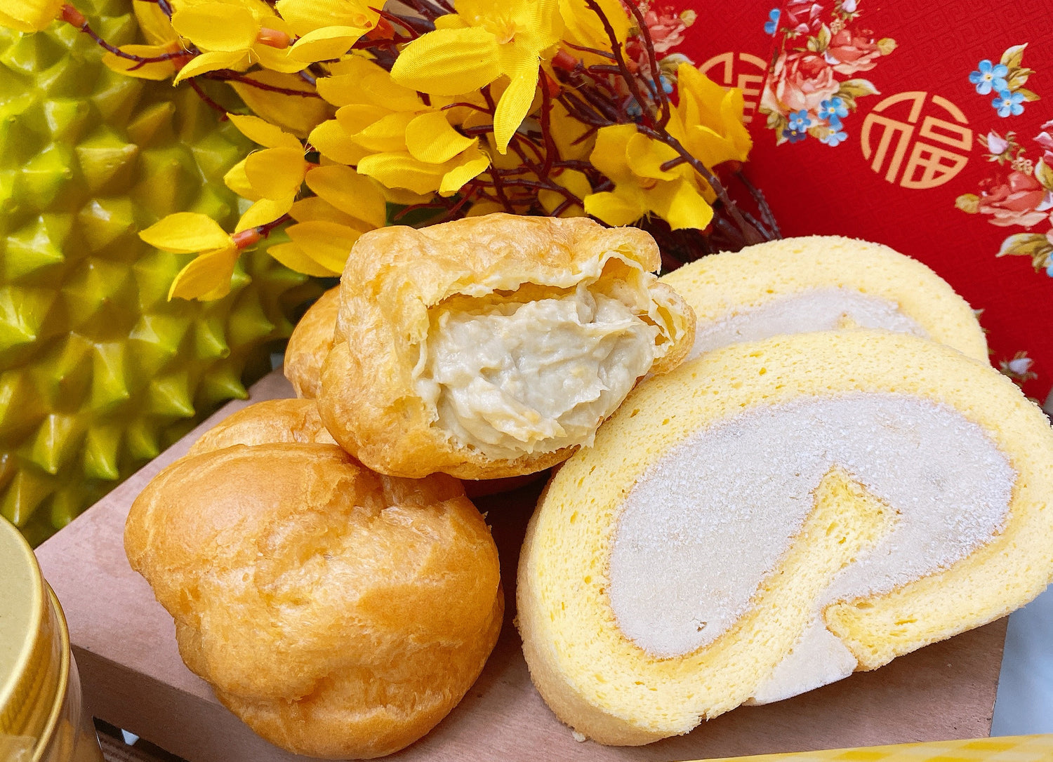 Signature Durian Pastries, Puffs & More!