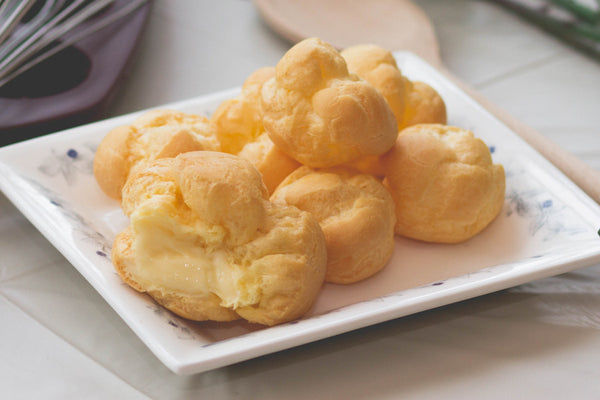 Mini Chocolate Custard Puffs